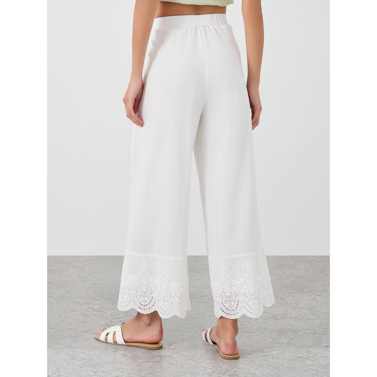 بنطال سادة شيفلي بأرجل واسعة-women-clothing-bottoms-trousers-image-1