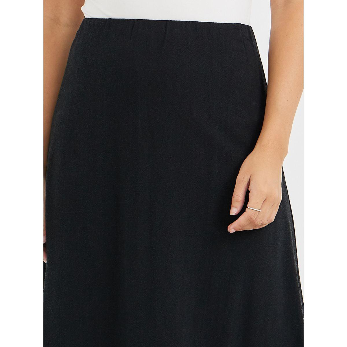 Styli Solid Mid Rise A-Line Midi Skirt-women-clothing-bottoms-skirts-image-3