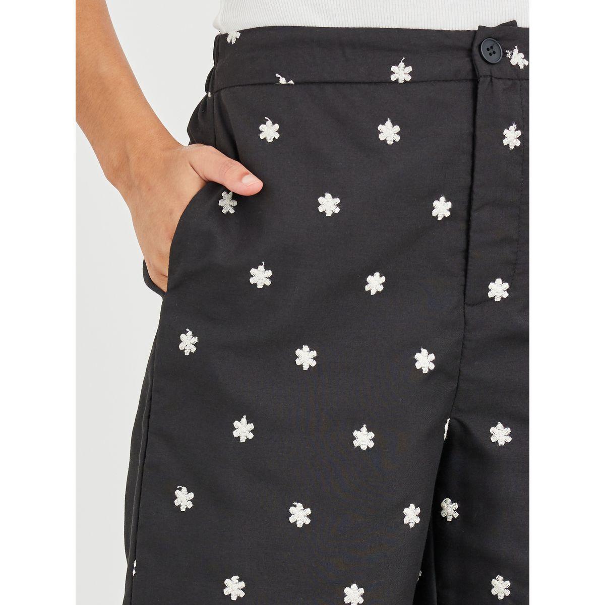 بنطال بأرجل واسعة وحافة بدانتيل-women-clothing-bottoms-trousers-image-4
