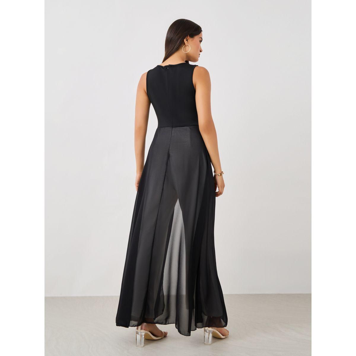 جمبسوت بدون أكمام بنمط كُتل الألوان-women-clothing-jumpsuits-image-5