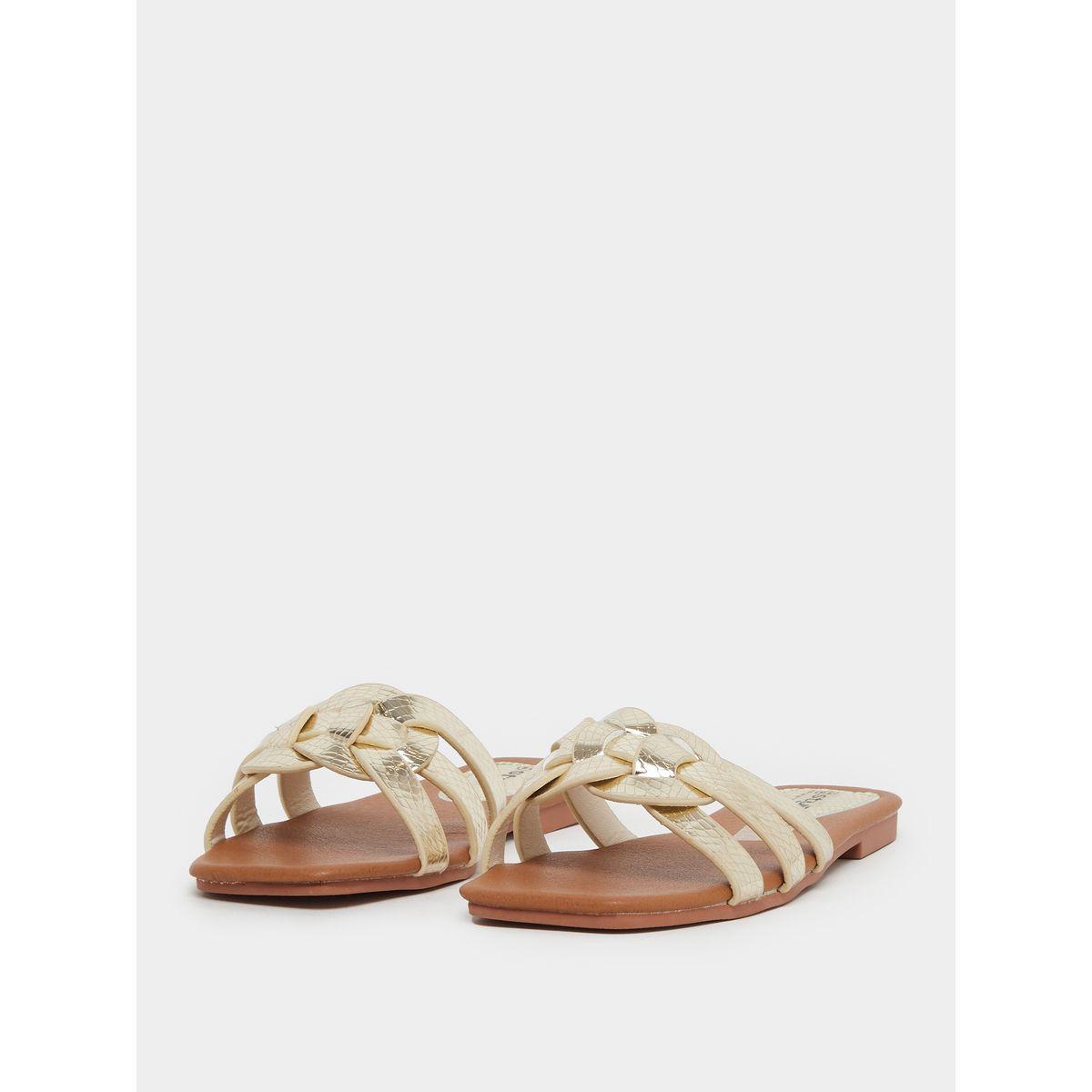 Styli Braided Flat Sandals-women-shoes-sandals-flats-image-3