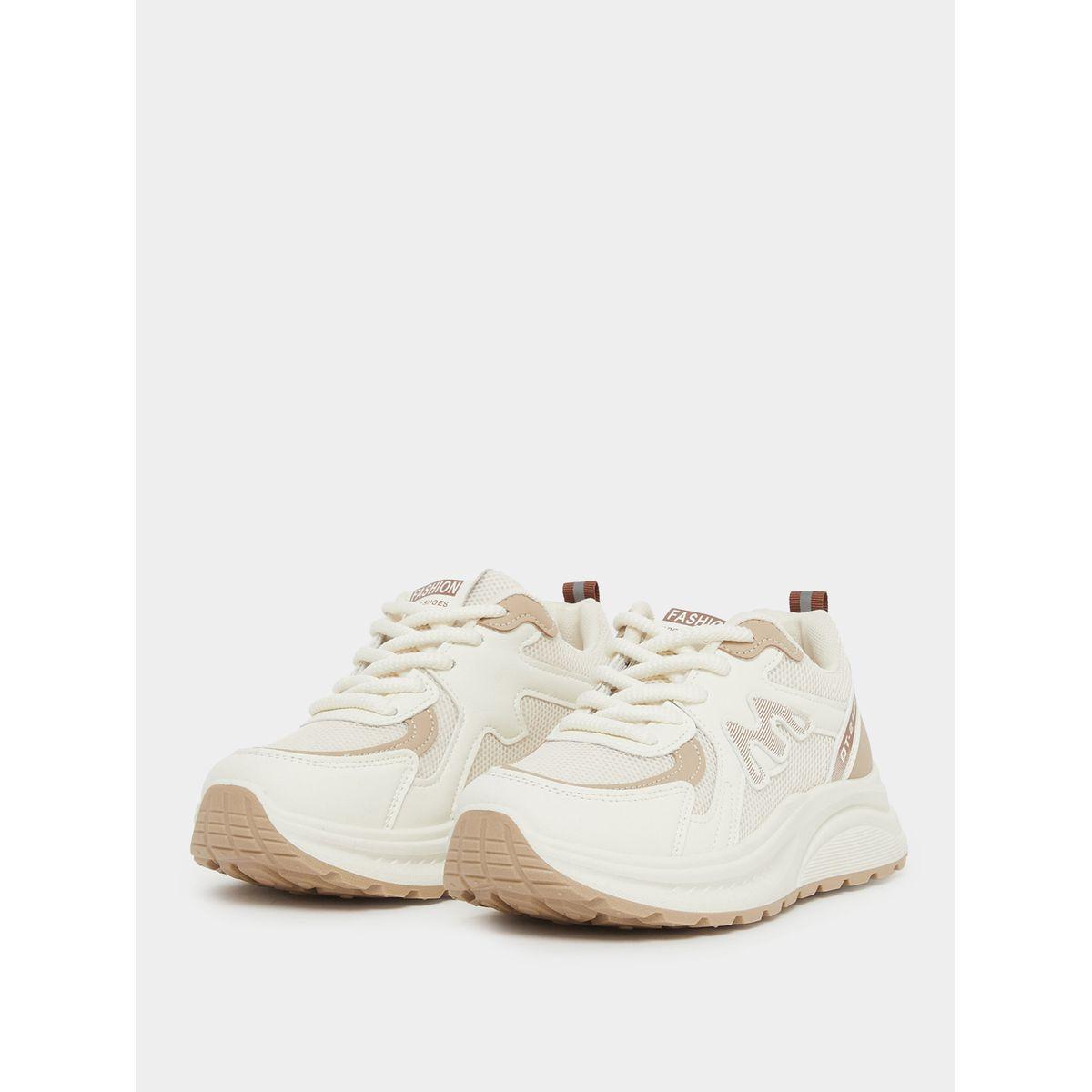 Styli Chunky Sole Lace Up Sneakers-women-shoes-sneakers-image-2