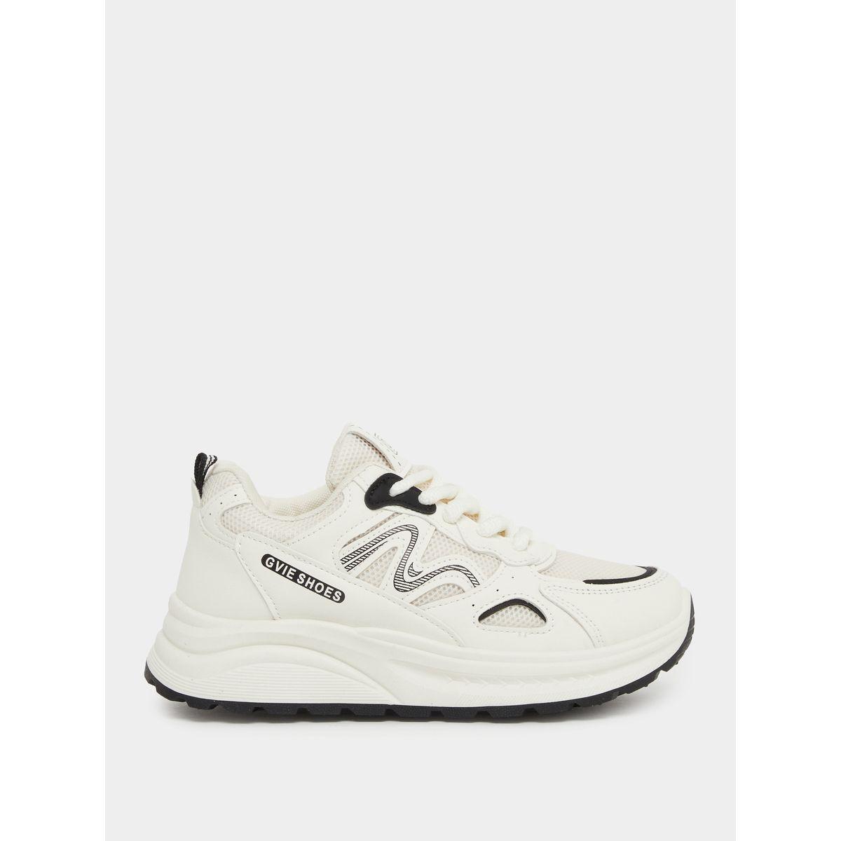 Styli Chunky Sole Lace Up Sneakers-women-shoes-sneakers-image-1
