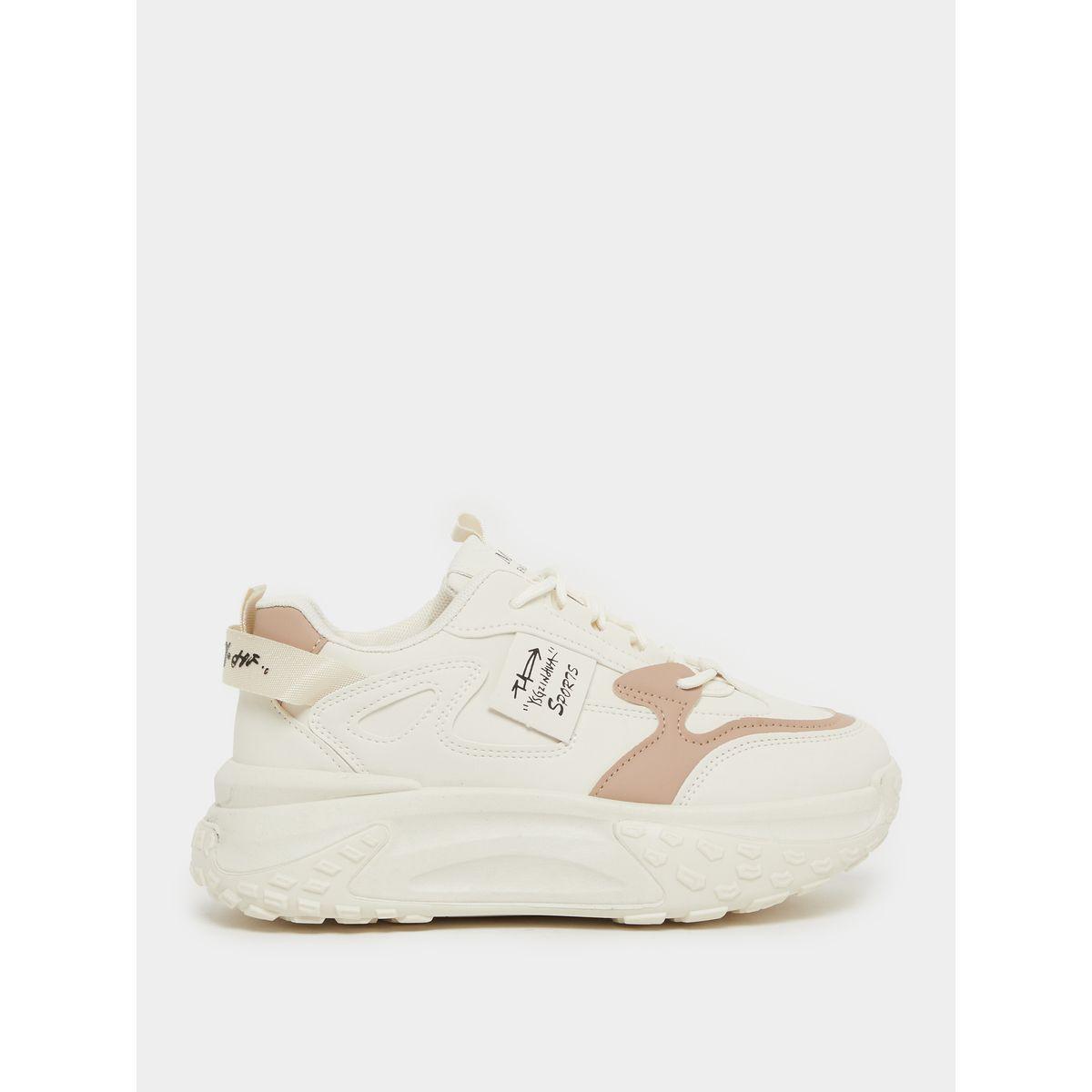 حذاء سنيكرز بنعل شانكي ورباط غلق-women-shoes-sneakers-image-1