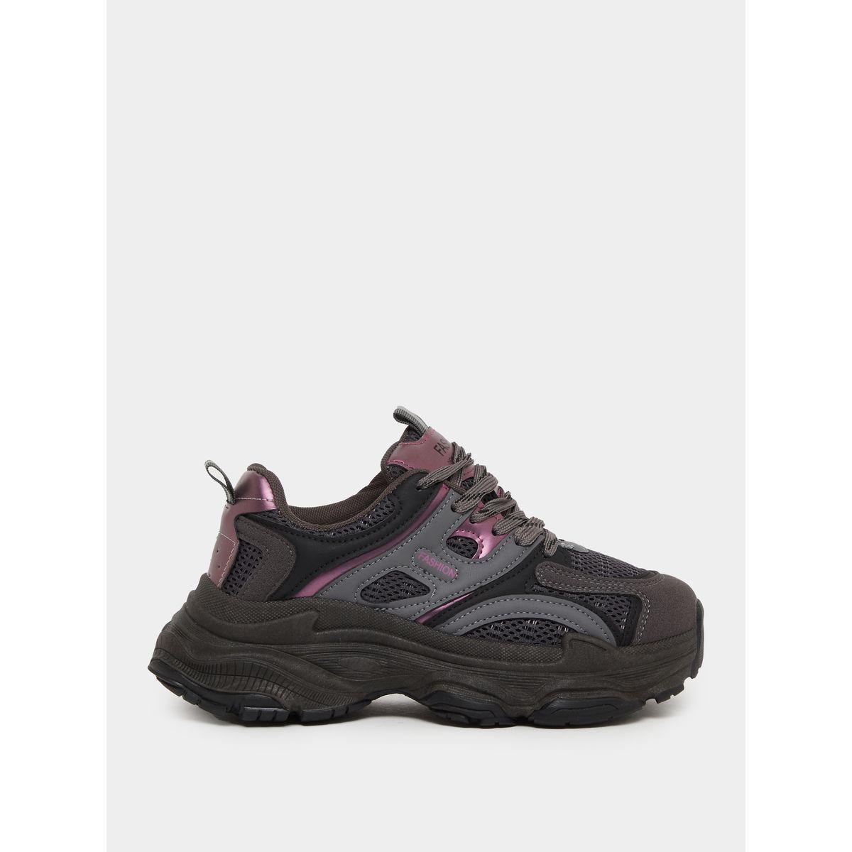 Styli Chunky Sole Lace Up Sneaker-women-shoes-sneakers-image-1