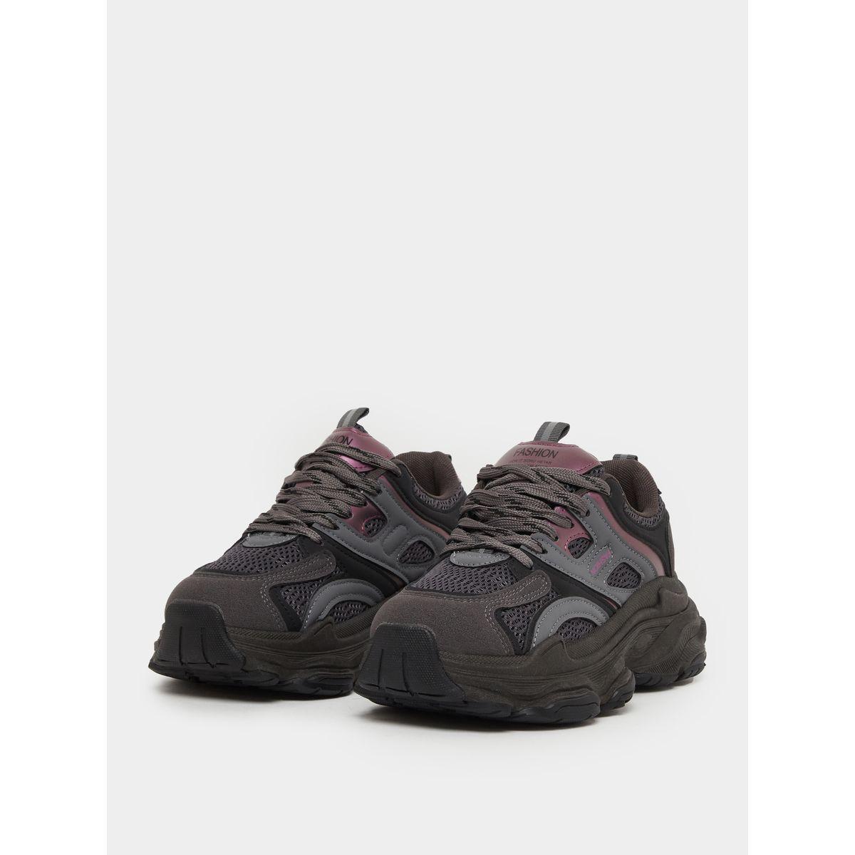 Styli Chunky Sole Lace Up Sneaker-women-shoes-sneakers-image-2