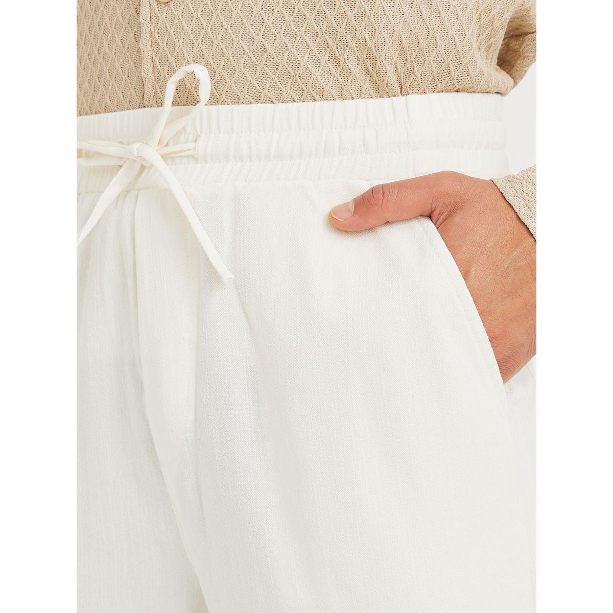 Styli Textured Regular Fit Joggers with Drawstring-men-clothing-bottoms-joggers-image-3