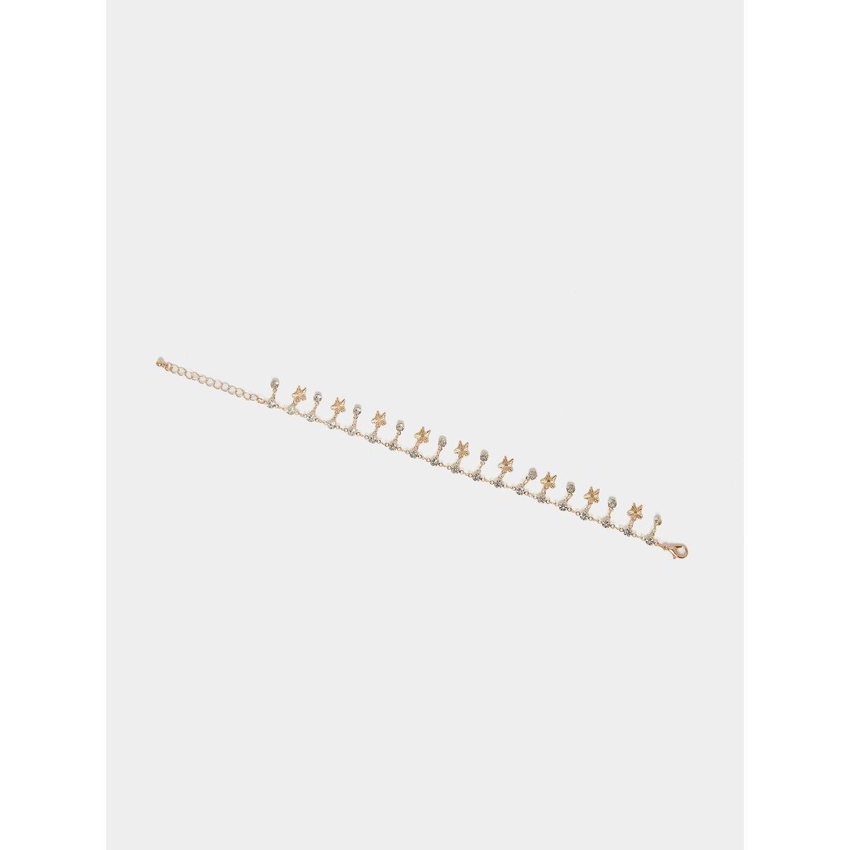 Styli Set of 2 - Faux Crystal Charm Anklet-women-watchesandjewellery-jewellery-anklets-image-2