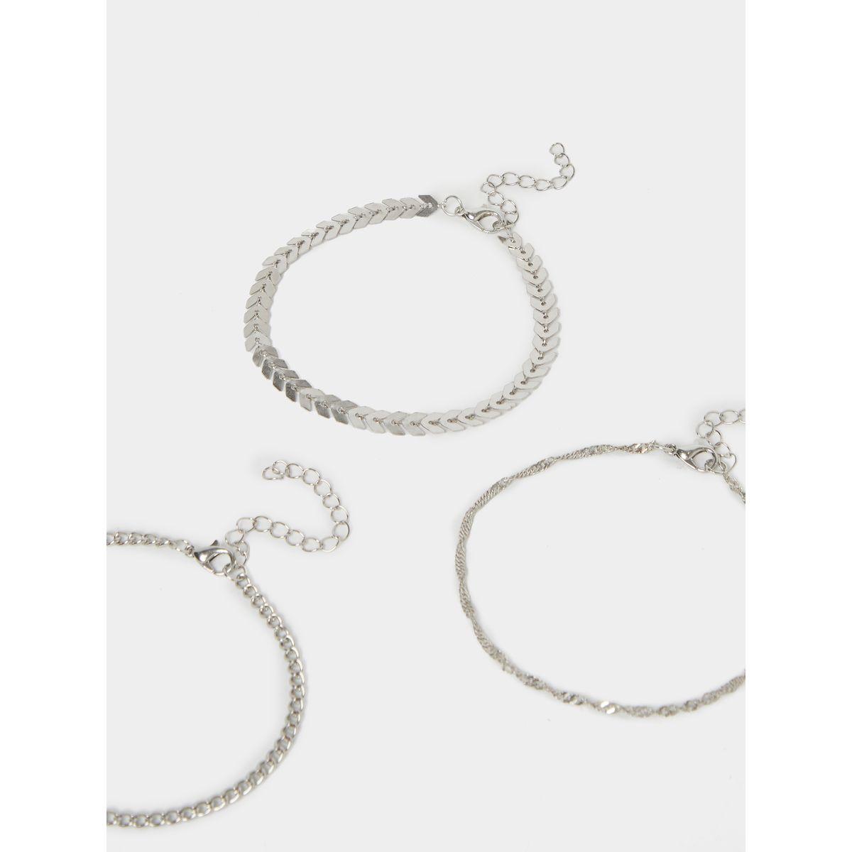 مجموعة من 4 خلاخيل كاجوال-women-watchesandjewellery-jewellery-anklets-image-3