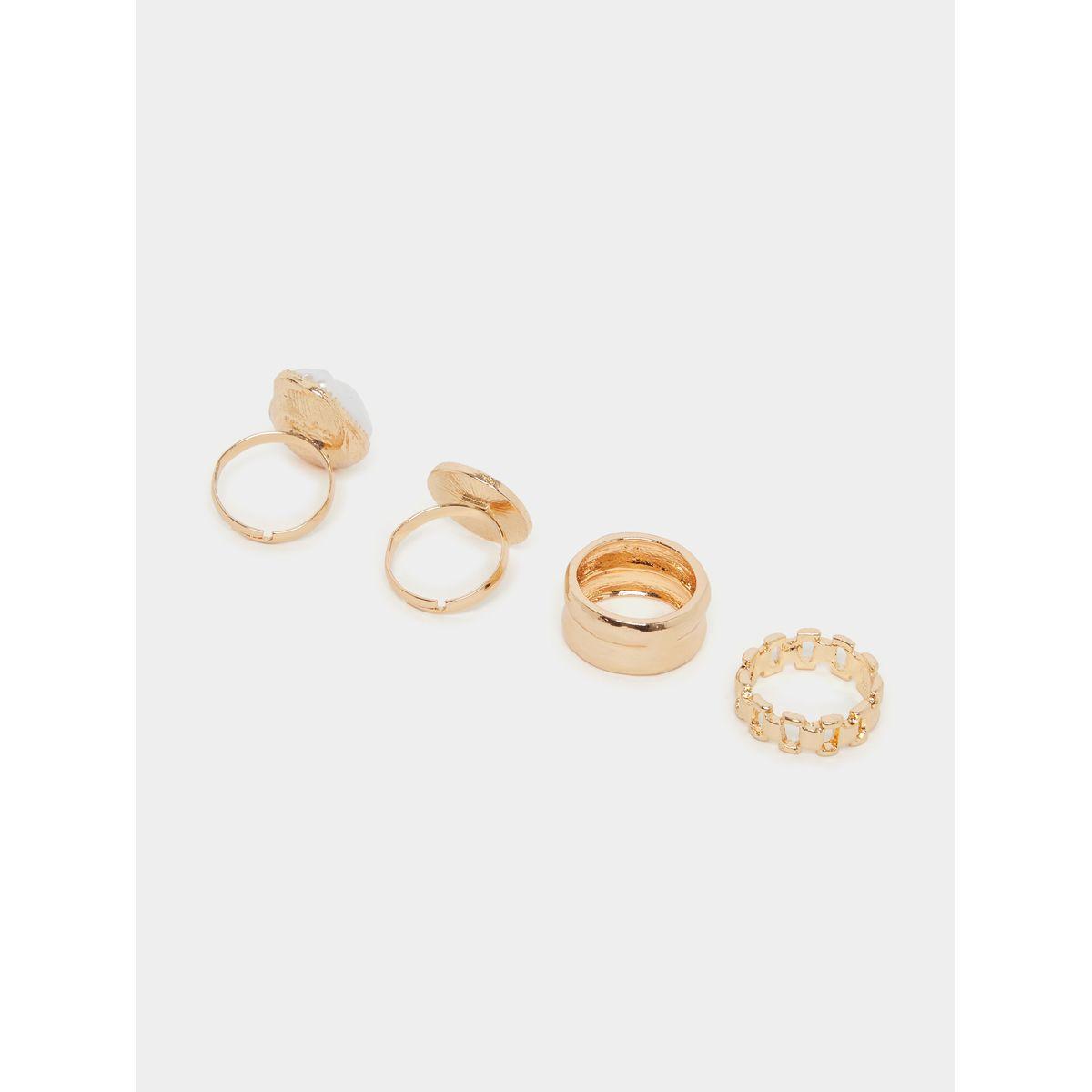 Styli Set of 4 - Multi Design Ring-women-watchesandjewellery-jewellery-rings-image-3