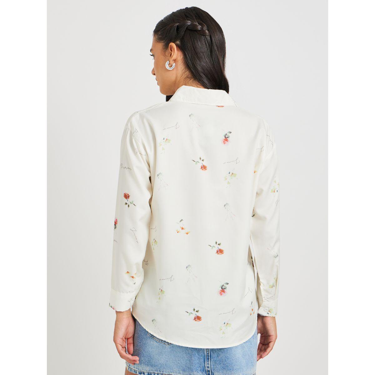 Styli Floral Print Spread Collar Oversized Shirt-women-clothing-shirtsandblouses-shirts-image-4