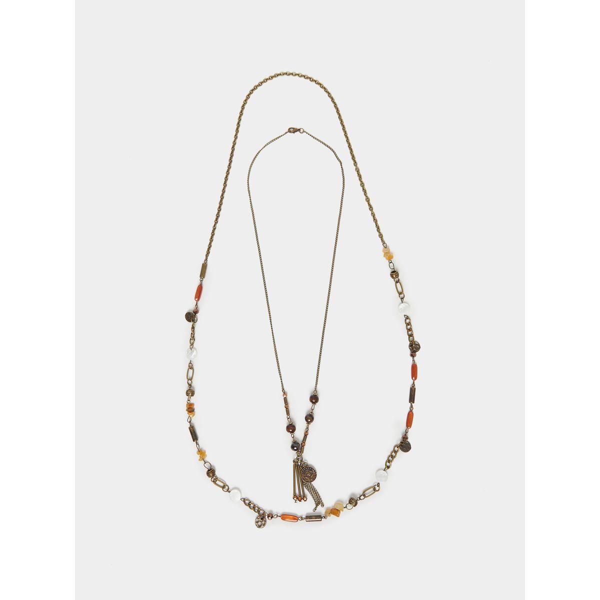 Styli Set of 2 - Embellished Long Necklace-women-watchesandjewellery-jewellery-necklacesandpendants-image-1