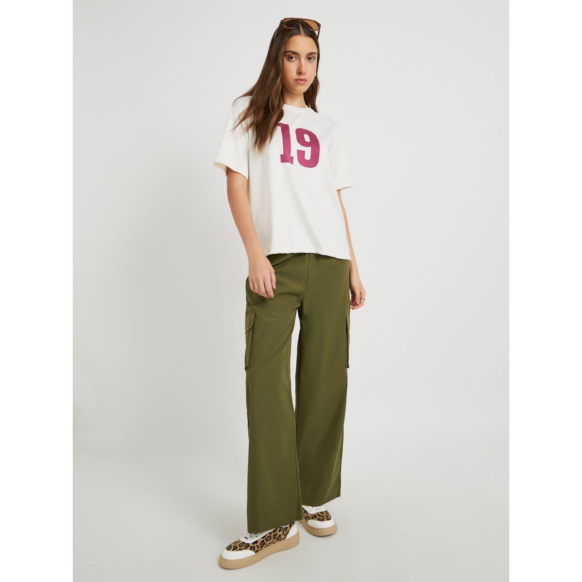 Styli Slogan Print Round Neck T-Shirt-women-clothing-tshirts-image-2
