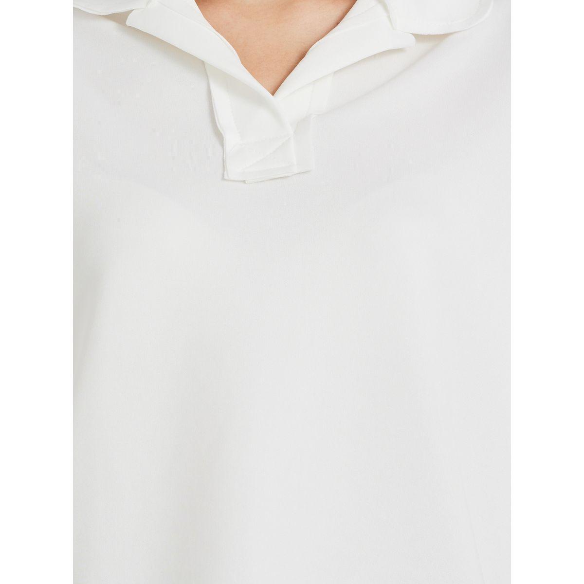 Styli Solid Regular Fit Short Sleeve Polo T-Shirt-women-clothing-tshirts-image-3