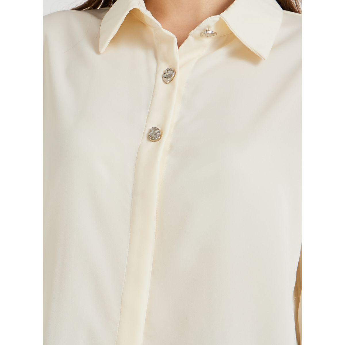 بلوزة سادة بياقة سبريد وأكمام طويلة-women-clothing-shirtsandblouses-shirts-image-3