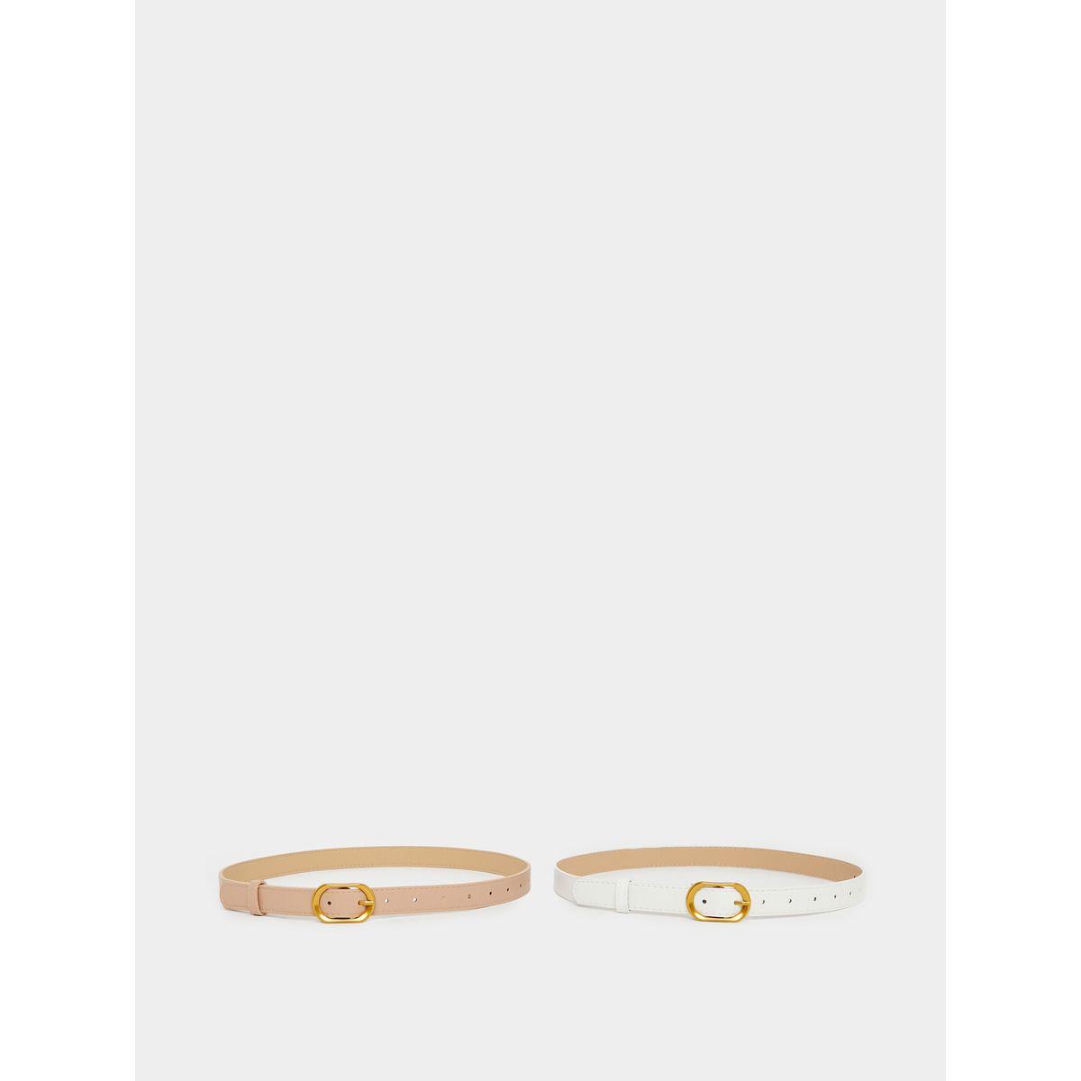 Styli Set of 2 - Plain Tang Buckle Belt-women-clothingaccessories-belts-image-2