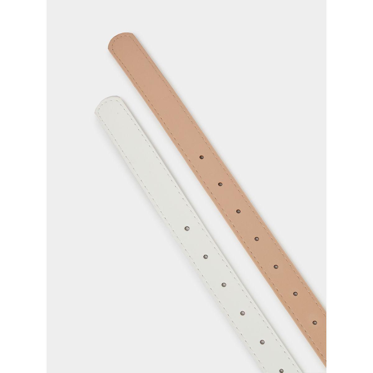 مجموعة من 2 حزام خصر سادة-women-clothingaccessories-belts-image-5