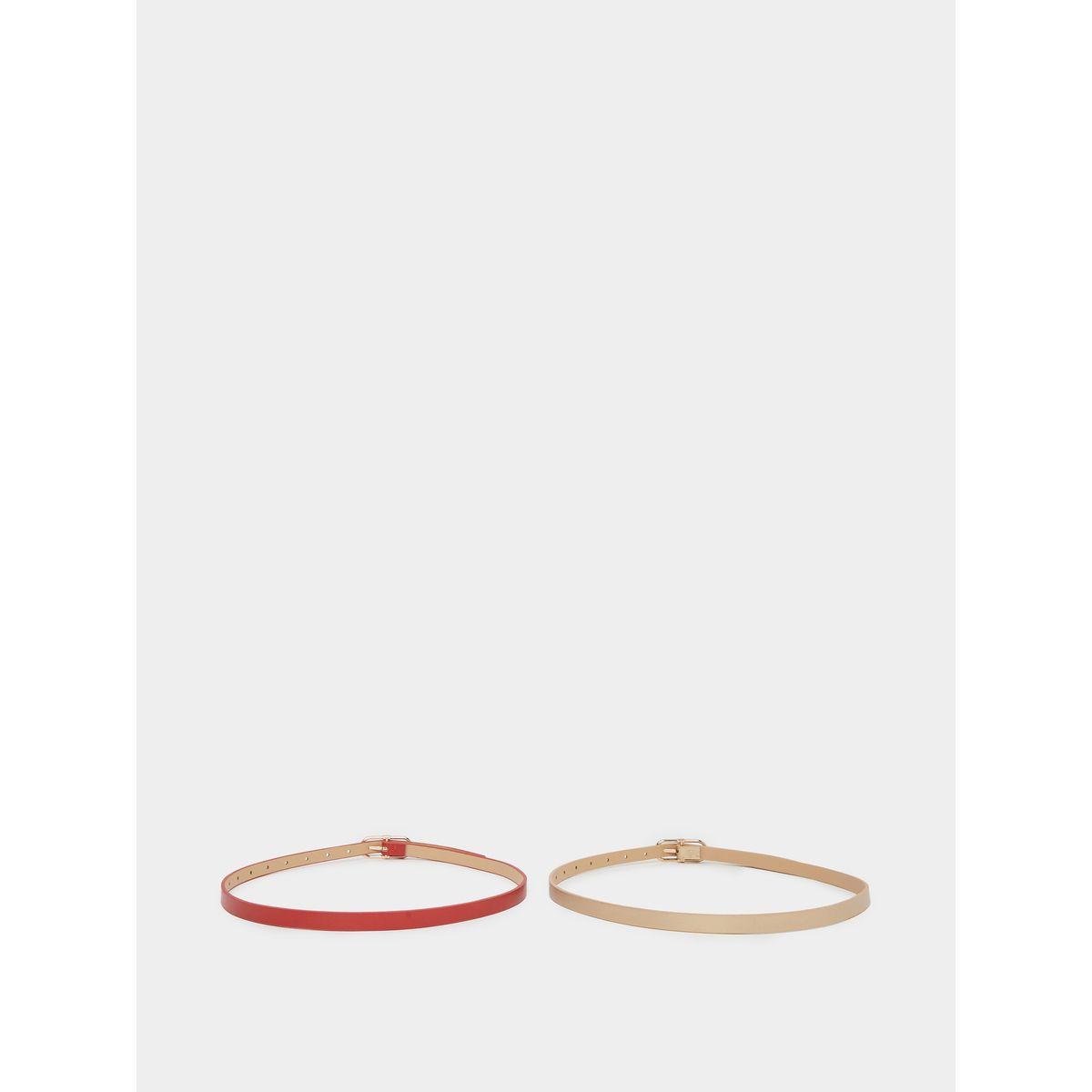مجموعة من 2 حزام خصر سادة-women-clothingaccessories-belts-image-3