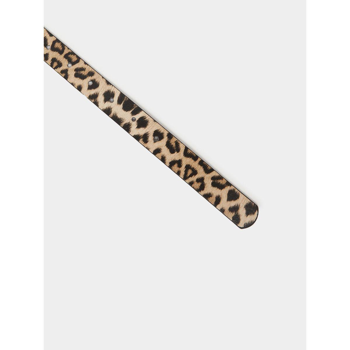 Styli Leopard Print Belt with Tang Buckle-women-clothingaccessories-belts-image-5