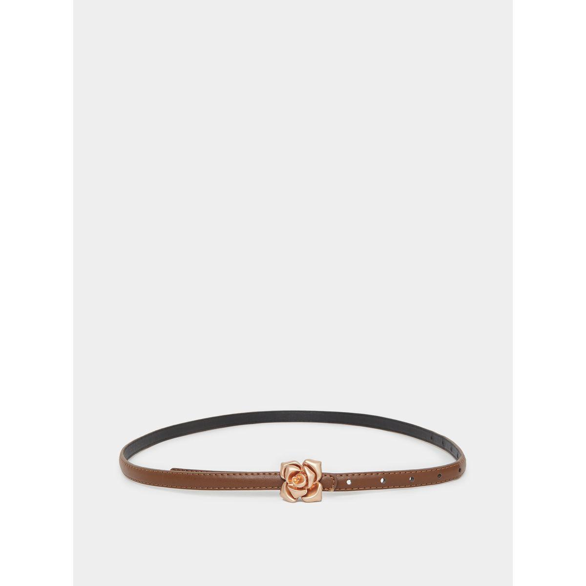 Styli Floral Metal Buckle Belt-women-clothingaccessories-belts-image-2