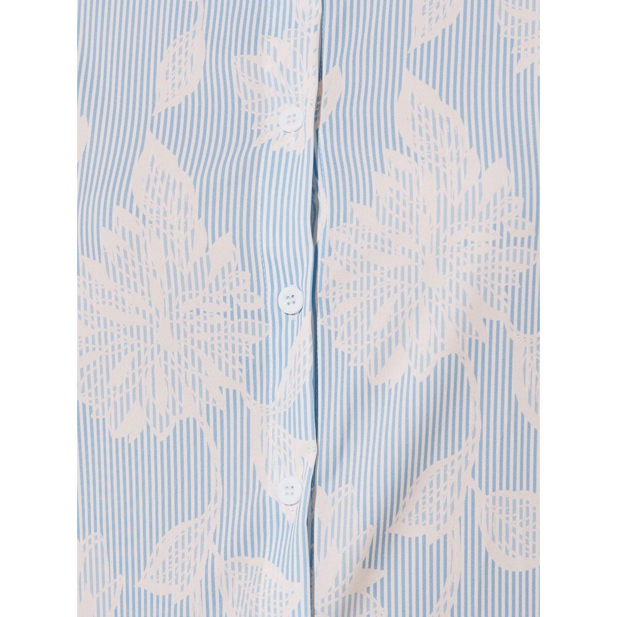 بلوزة فضفاضة بطبعة زهور وياقة سبريد-women-clothing-shirtsandblouses-shirts-image-3