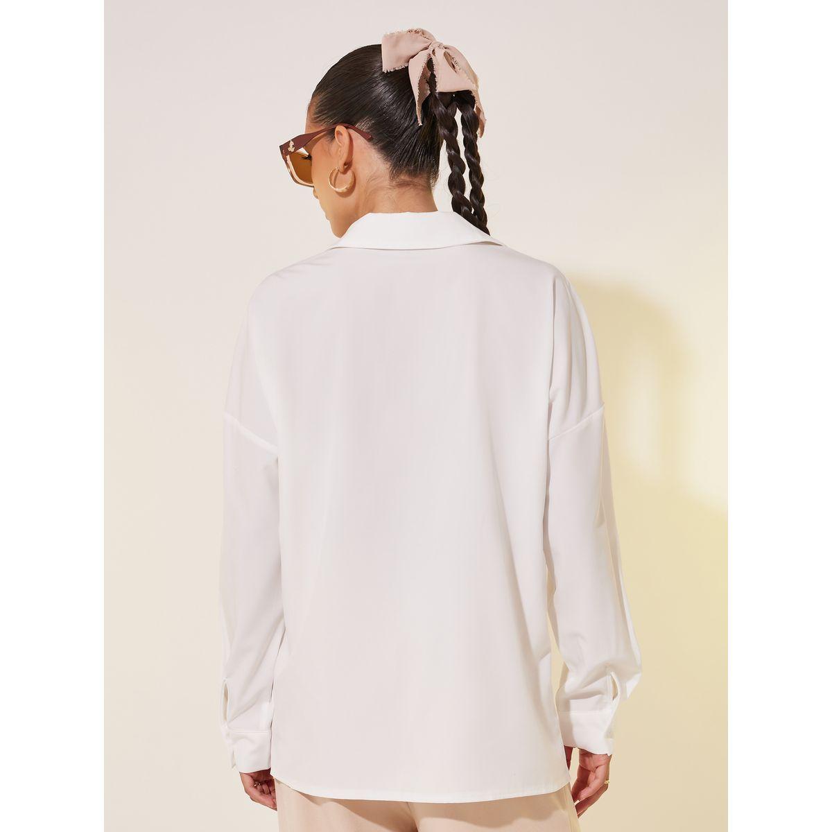 بلوزة فضفاضة سادة بتفاصيل شراشيب-women-clothing-shirtsandblouses-shirts-image-4