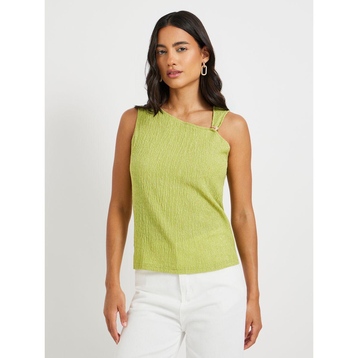 Styli Texture One Shoulder Regular Fit Top-women-clothing-shirtsandblouses-blouses-image-4