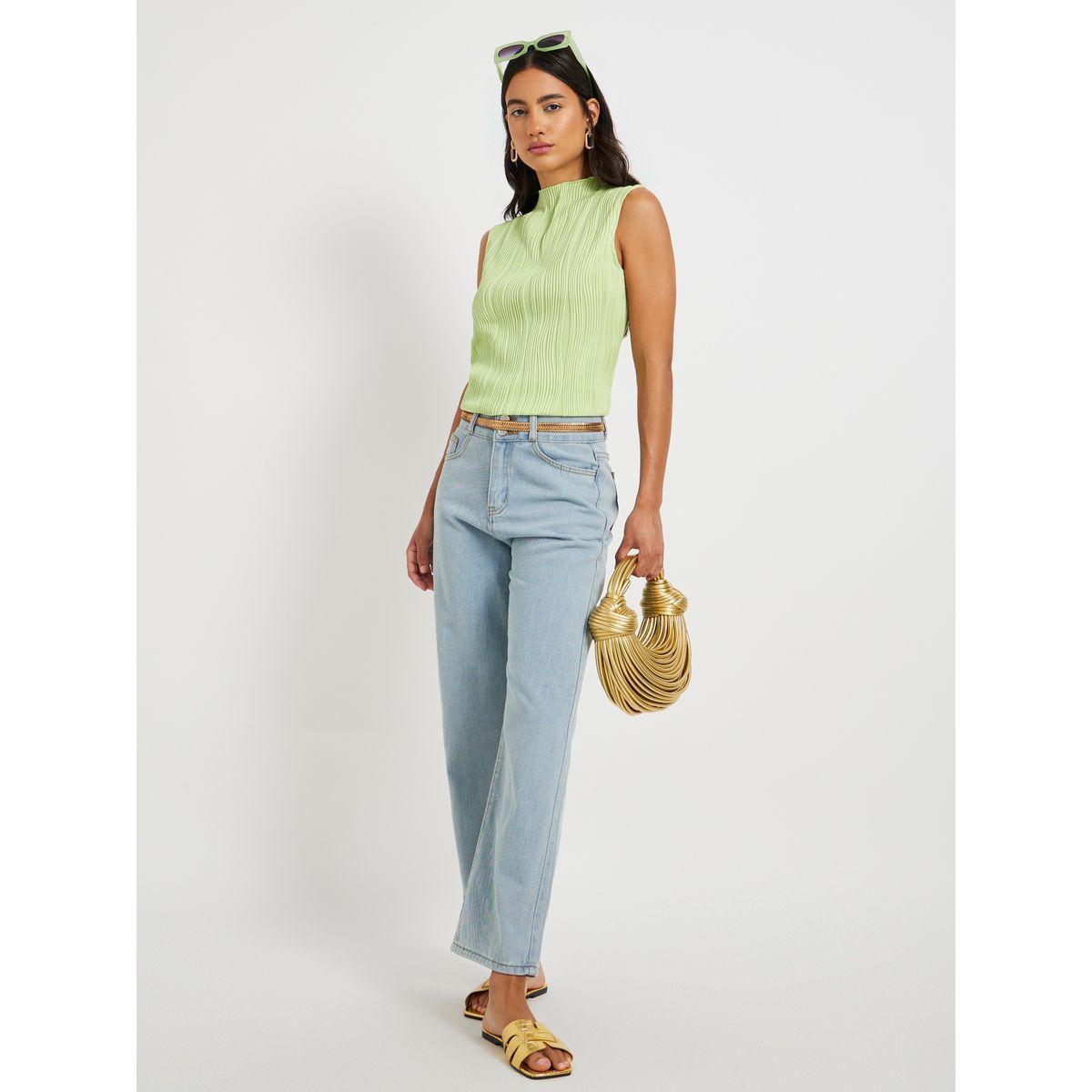 Styli Texture Striped Sleeveless Top-women-clothing-shirtsandblouses-blouses-image-2