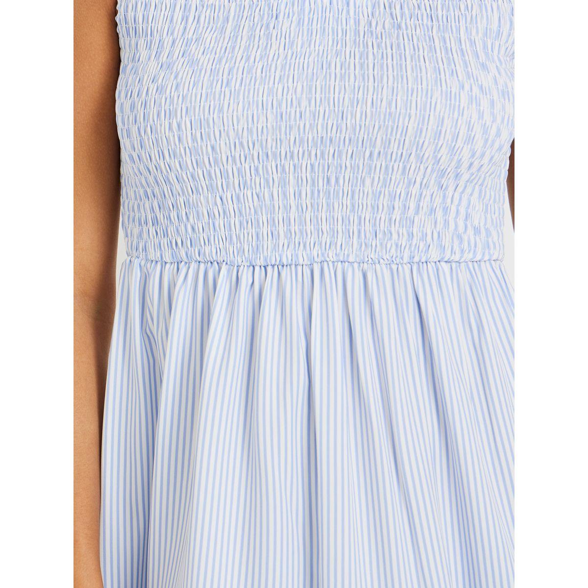 Styli Striped V-Neck Sleeveless A-Line Midi Dress-women-clothing-dresses-image-4