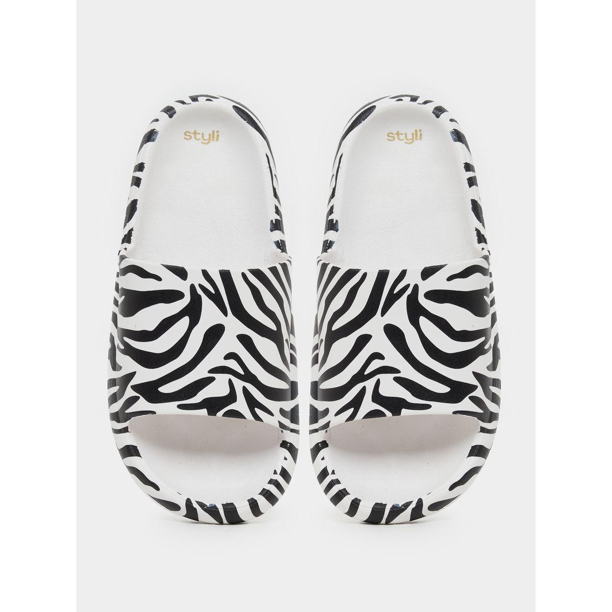 Styli Animal Print Comfort Slides-women-shoes-flipflopsandslides-image-5