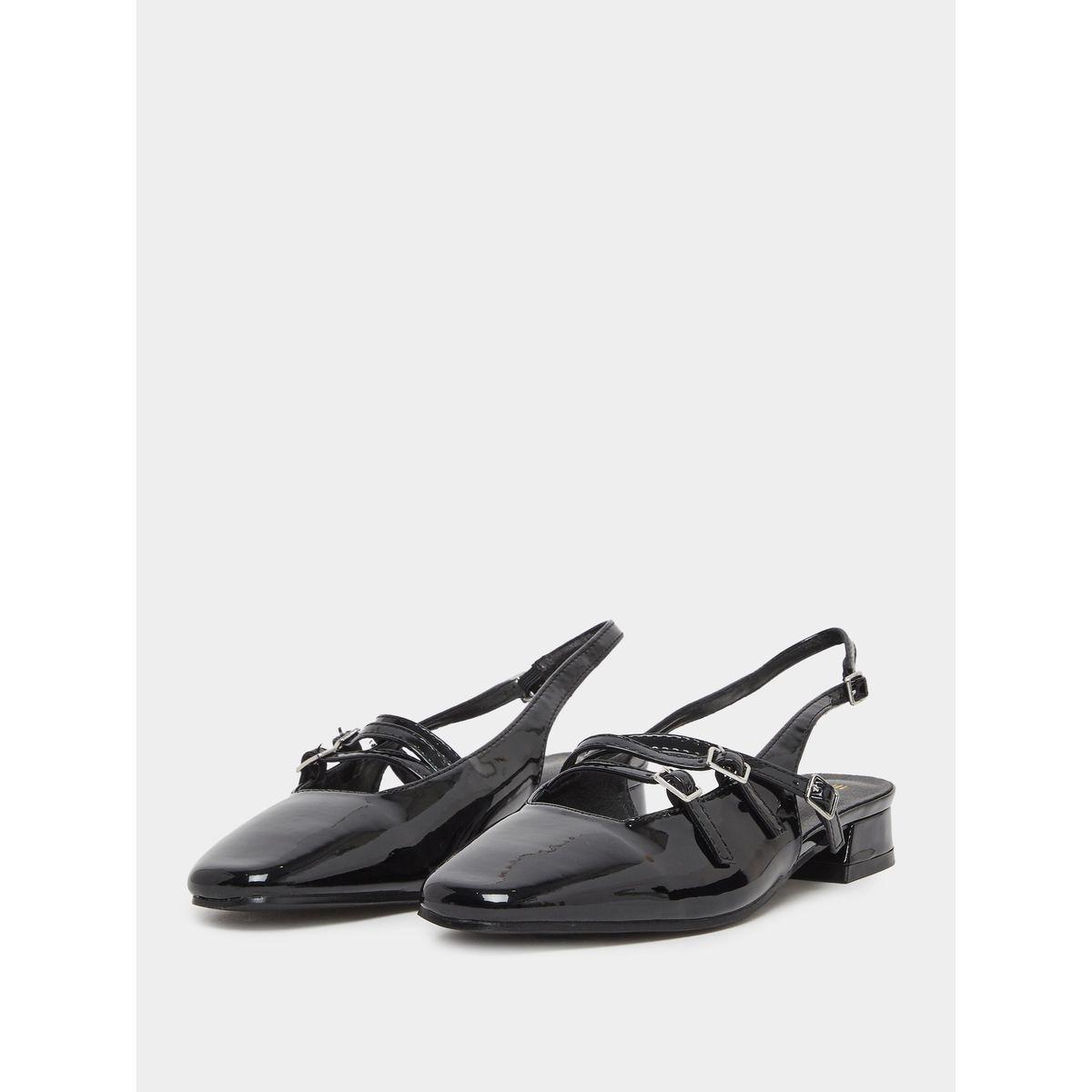 حذاء بسيور متعددة بكعب بلوك-women-shoes-heels-image-2