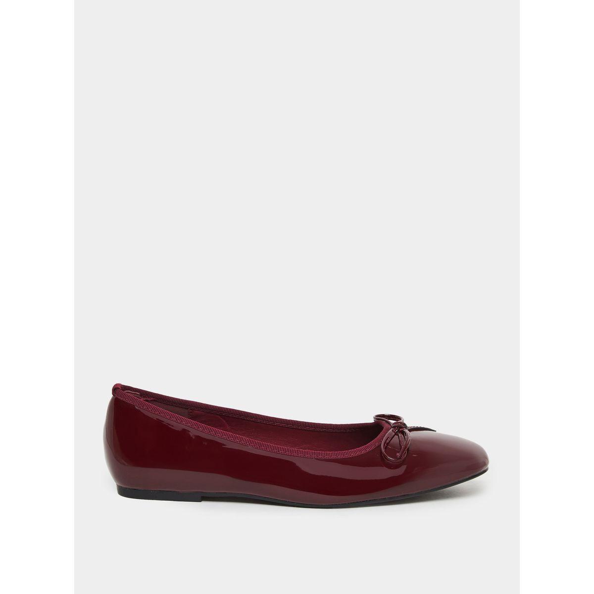حذاء باليرينا مزين بربطة فيونكة-women-shoes-ballerinas-image-1