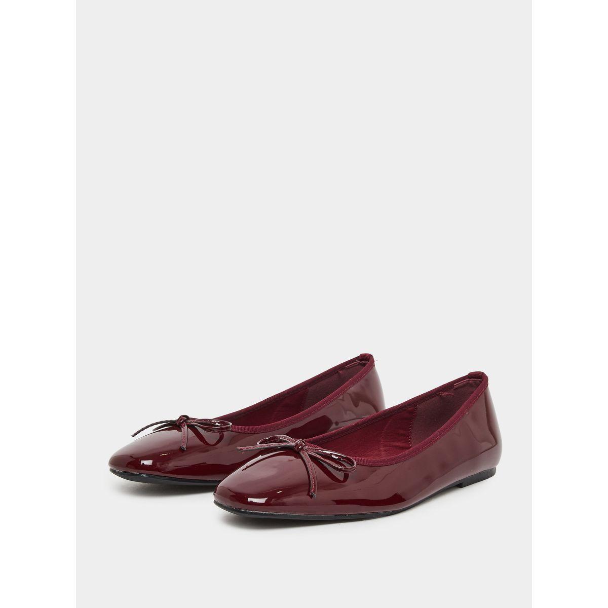 حذاء باليرينا مزين بربطة فيونكة-women-shoes-ballerinas-image-2