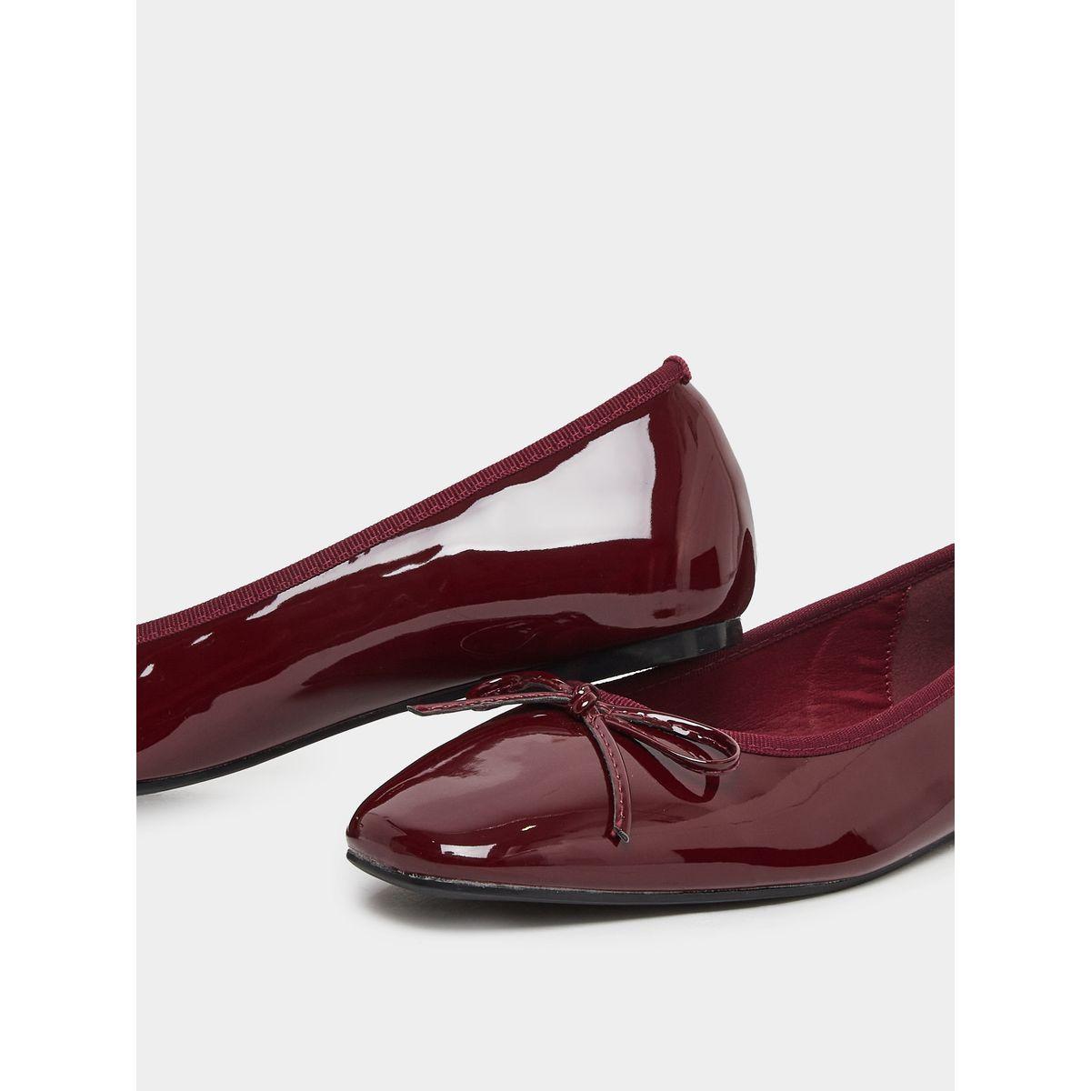 حذاء باليرينا مزين بربطة فيونكة-women-shoes-ballerinas-image-3