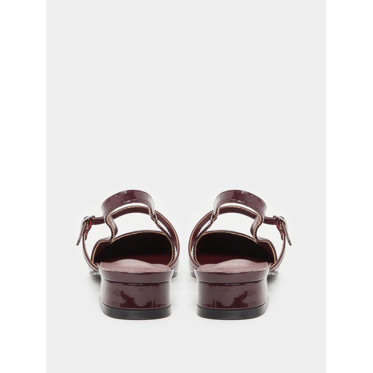 Styli Solid Slingback Block Heel Sandals-women-shoes-sandals-heeled-image-4