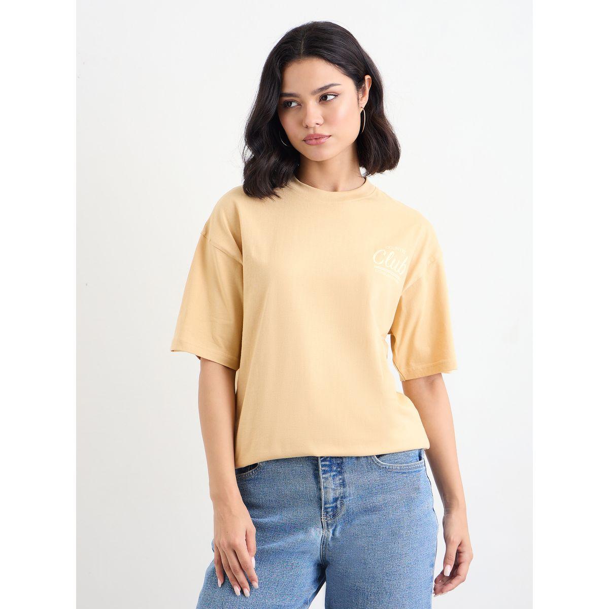 Styli Slogan Print Oversized T-Shirt-women-clothing-tshirts-image-2