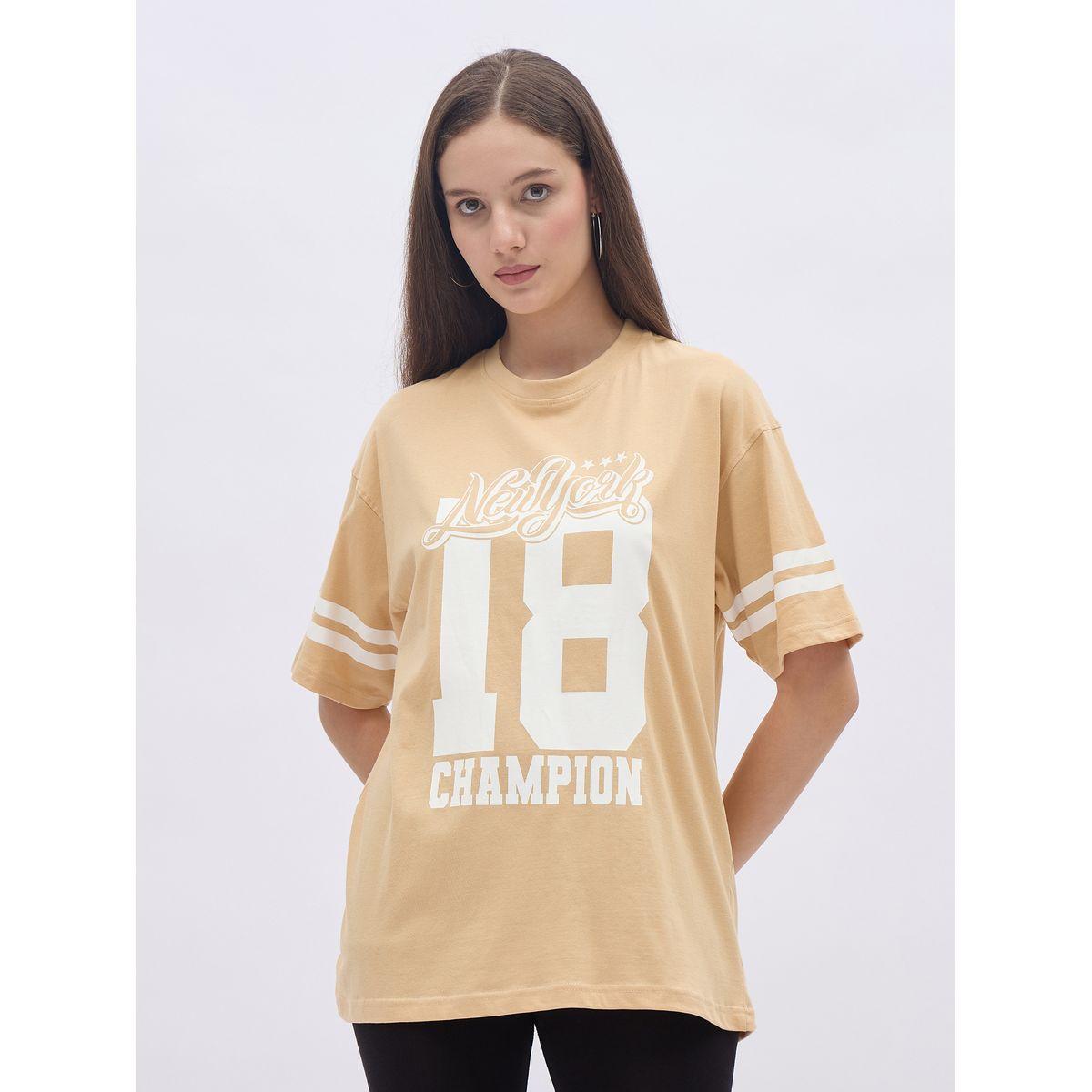 Styli Graphic Print Oversized Round Neck T-Shirt-women-clothing-tshirts-image-2