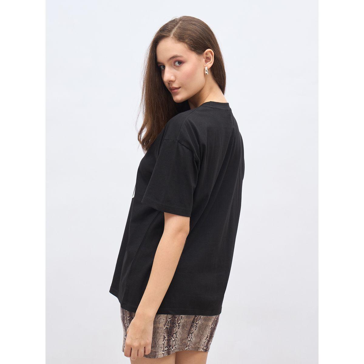 تيشيرت فضفاض طويل بطبعة جرافيك-women-clothing-tshirts-image-5