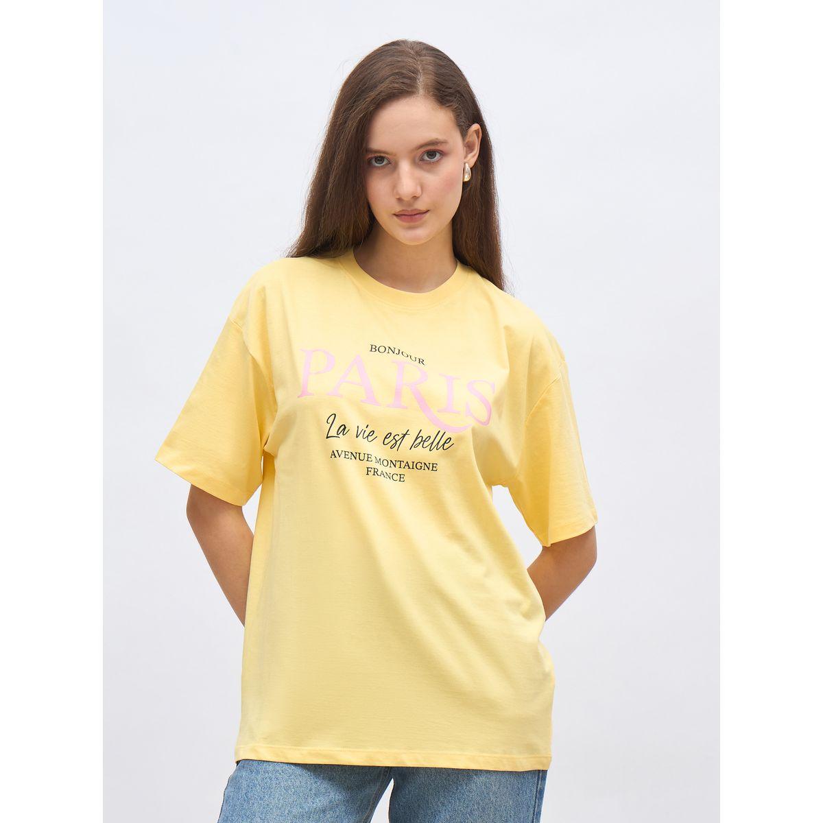 Styli Paris Graphic Print Oversized Longline T-Shirt-women-clothing-tshirts-image-2