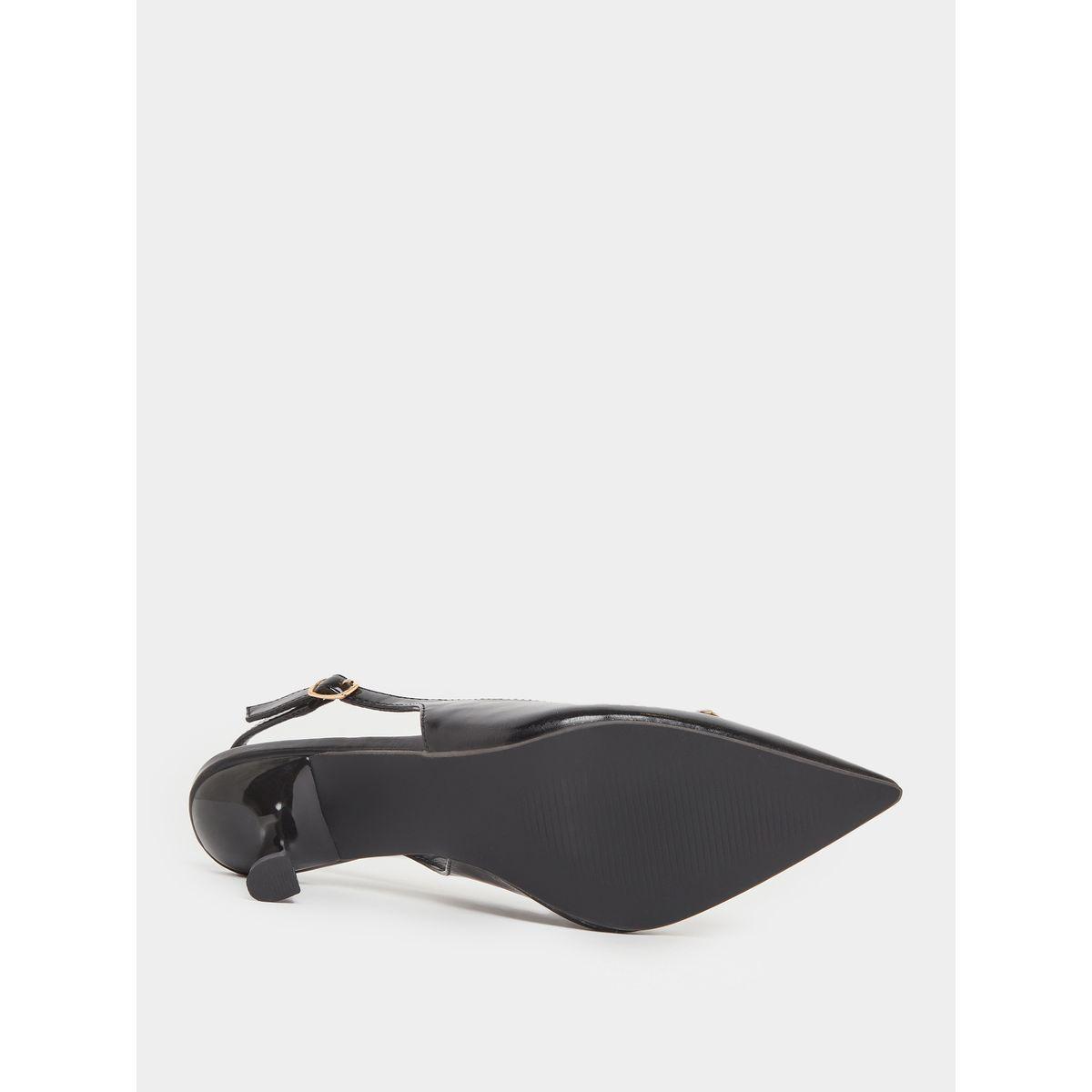 Styli Studded Singback Kitten Heel Pumps-women-shoes-heels-image-7