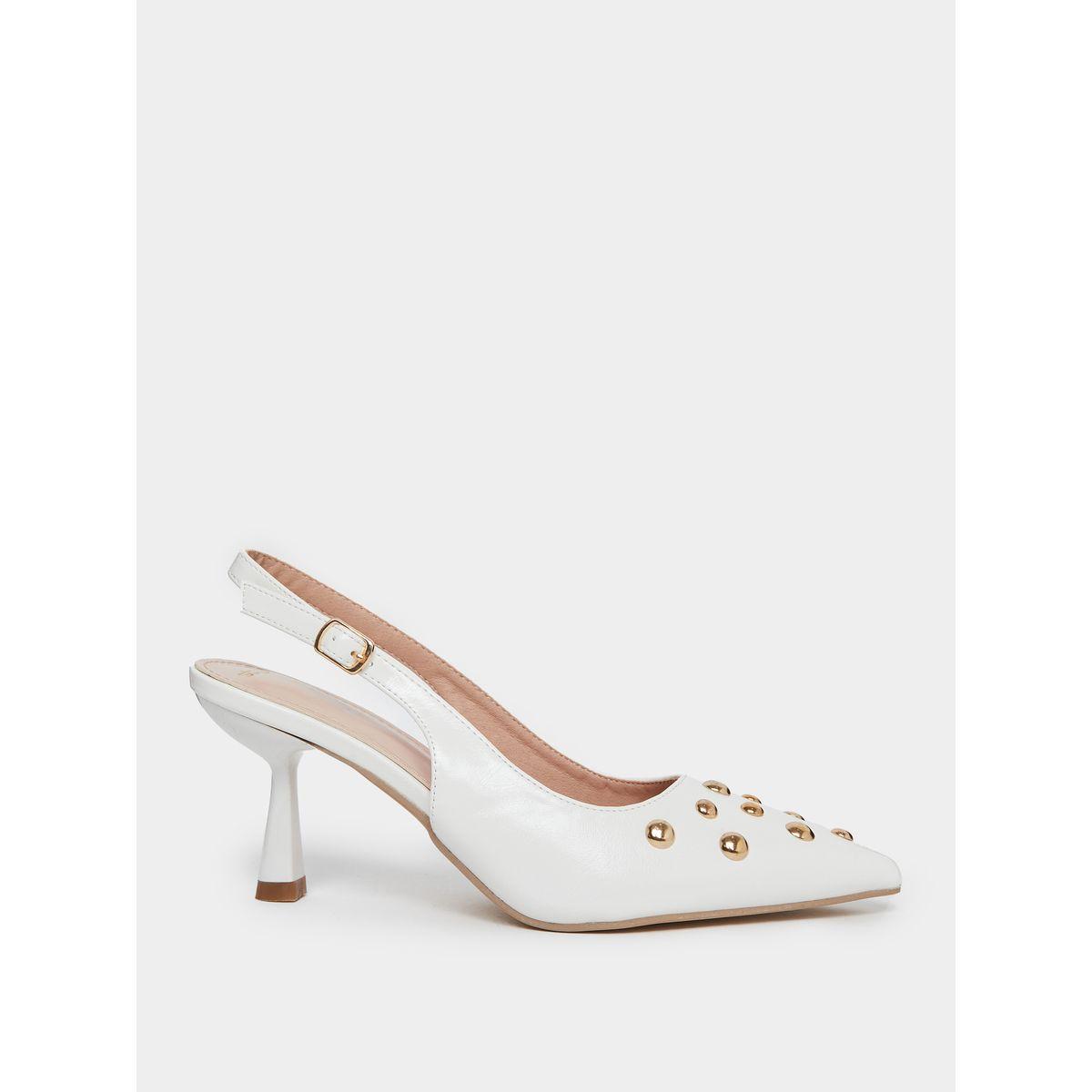 Styli Studded Singback Kitten Heel Pumps-women-shoes-heels-image-2