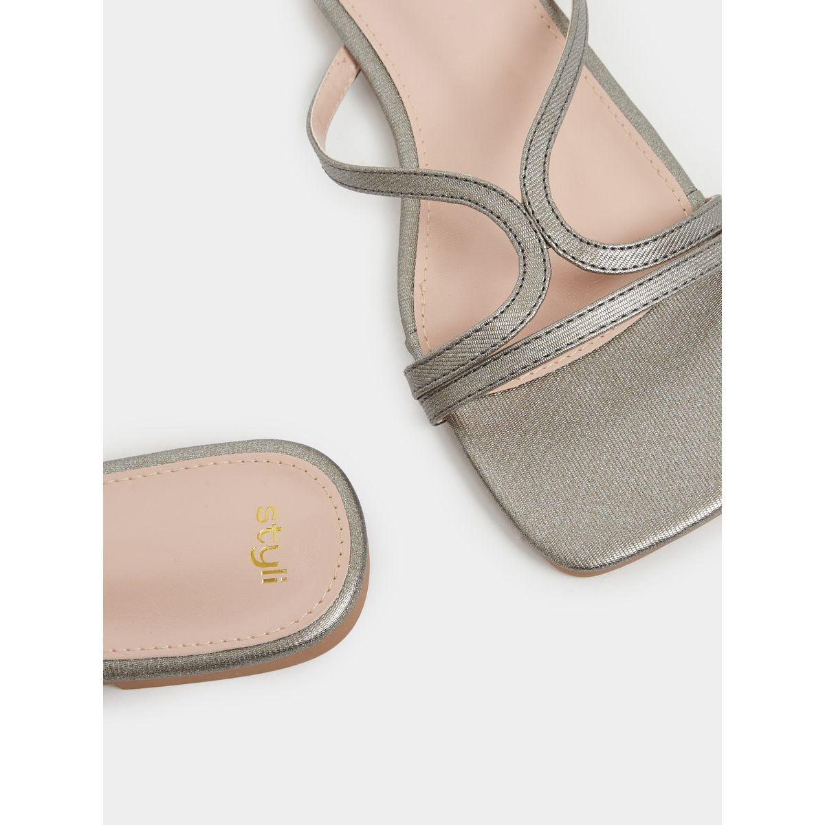 Styli Multi Strap Open Toe Flat Sandals-women-shoes-sandals-flats-image-4