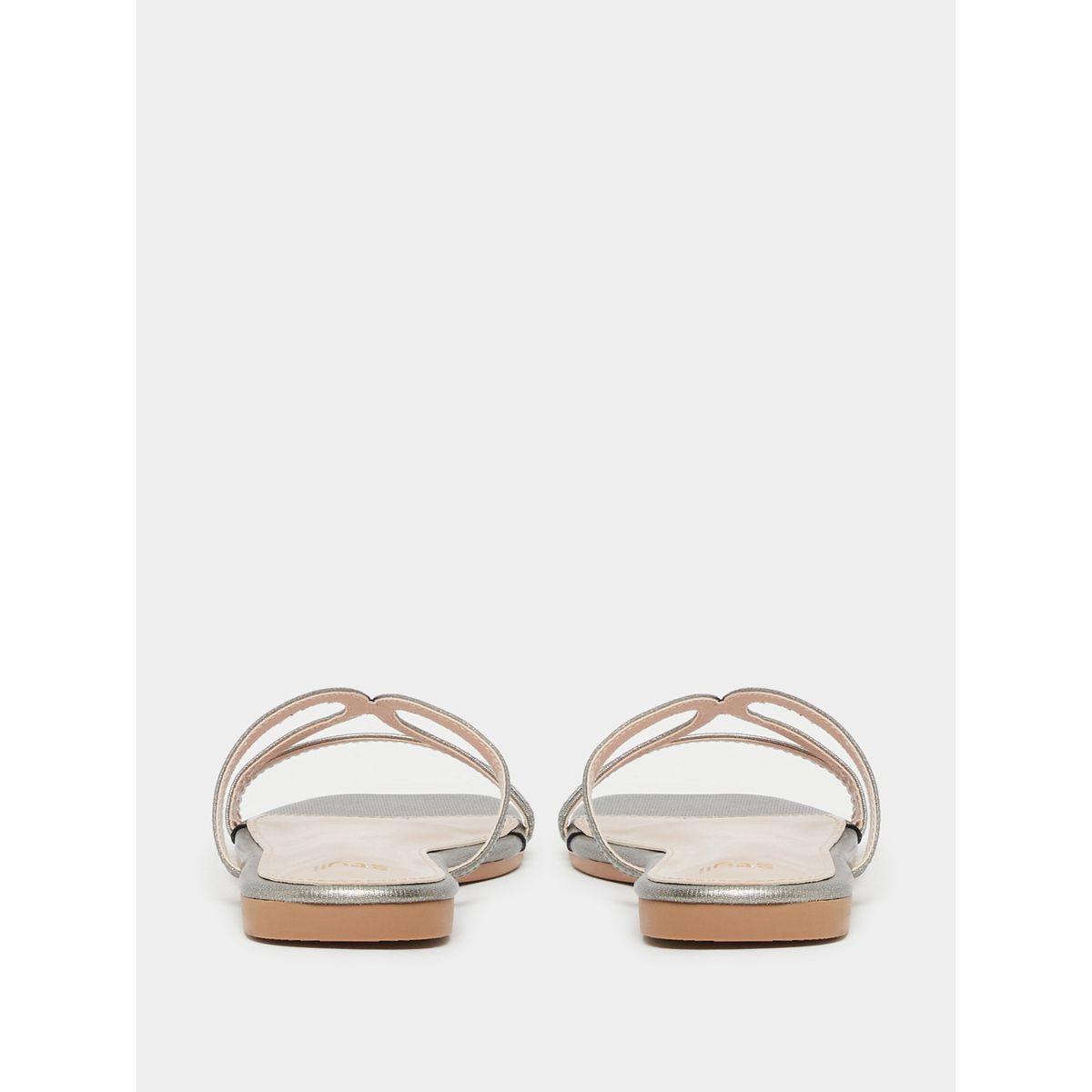 Styli Multi Strap Open Toe Flat Sandals-women-shoes-sandals-flats-image-5