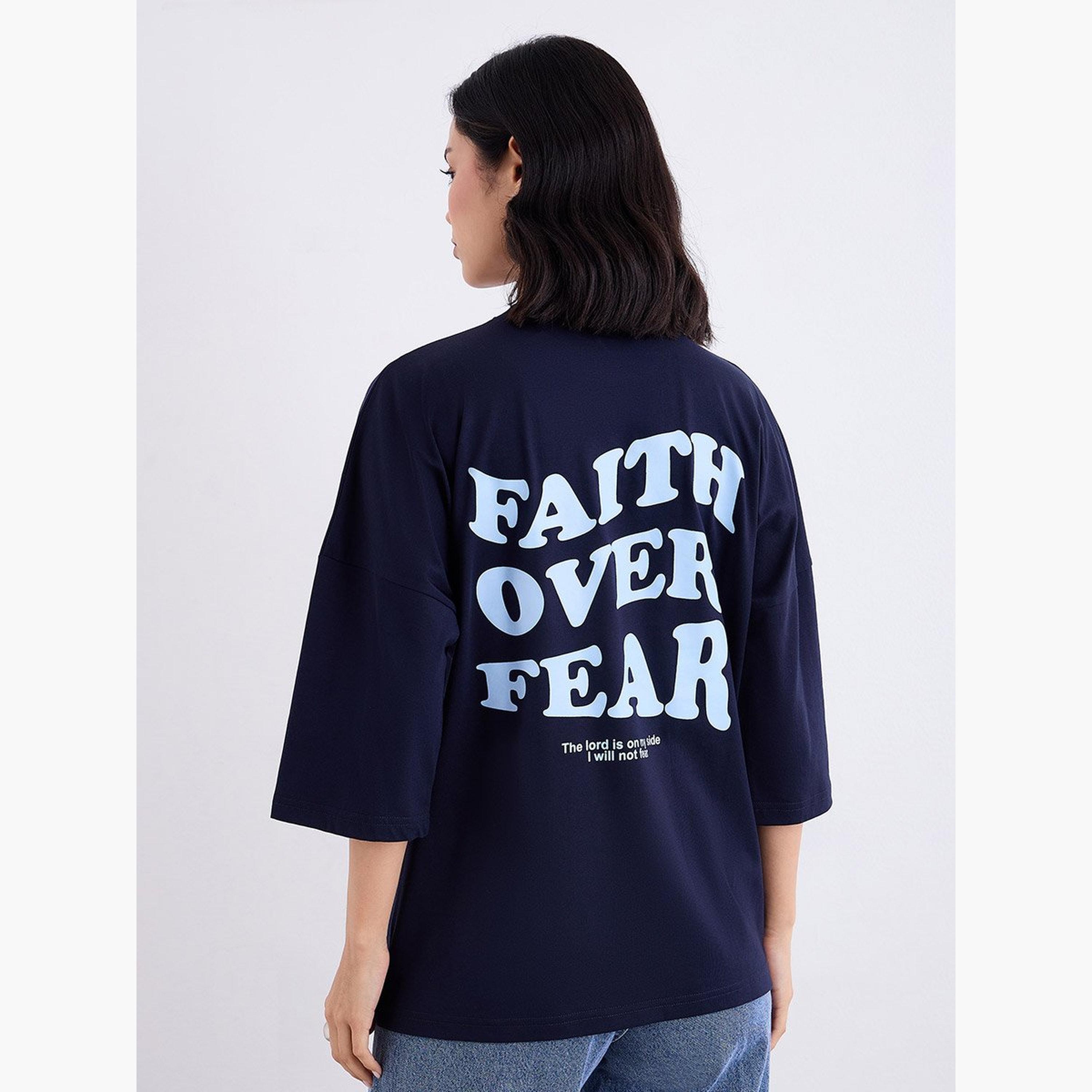 Styli Women Oversized Fit Longline Slogan T-Shirt-women-clothing-tshirts-image-5