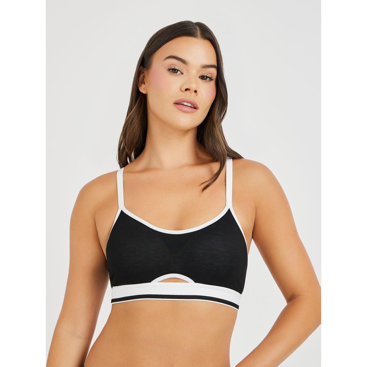 Styli Non-Wired Crop Top with Contrast Detail-women-clothing-lingerie-bras-image-1