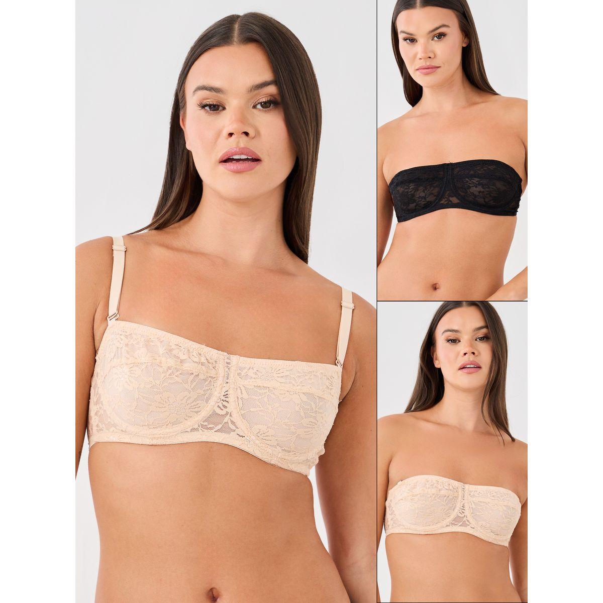مجموعة من 2 صدرية بالكونيت مبطنة-women-clothing-lingerie-bras-image-1