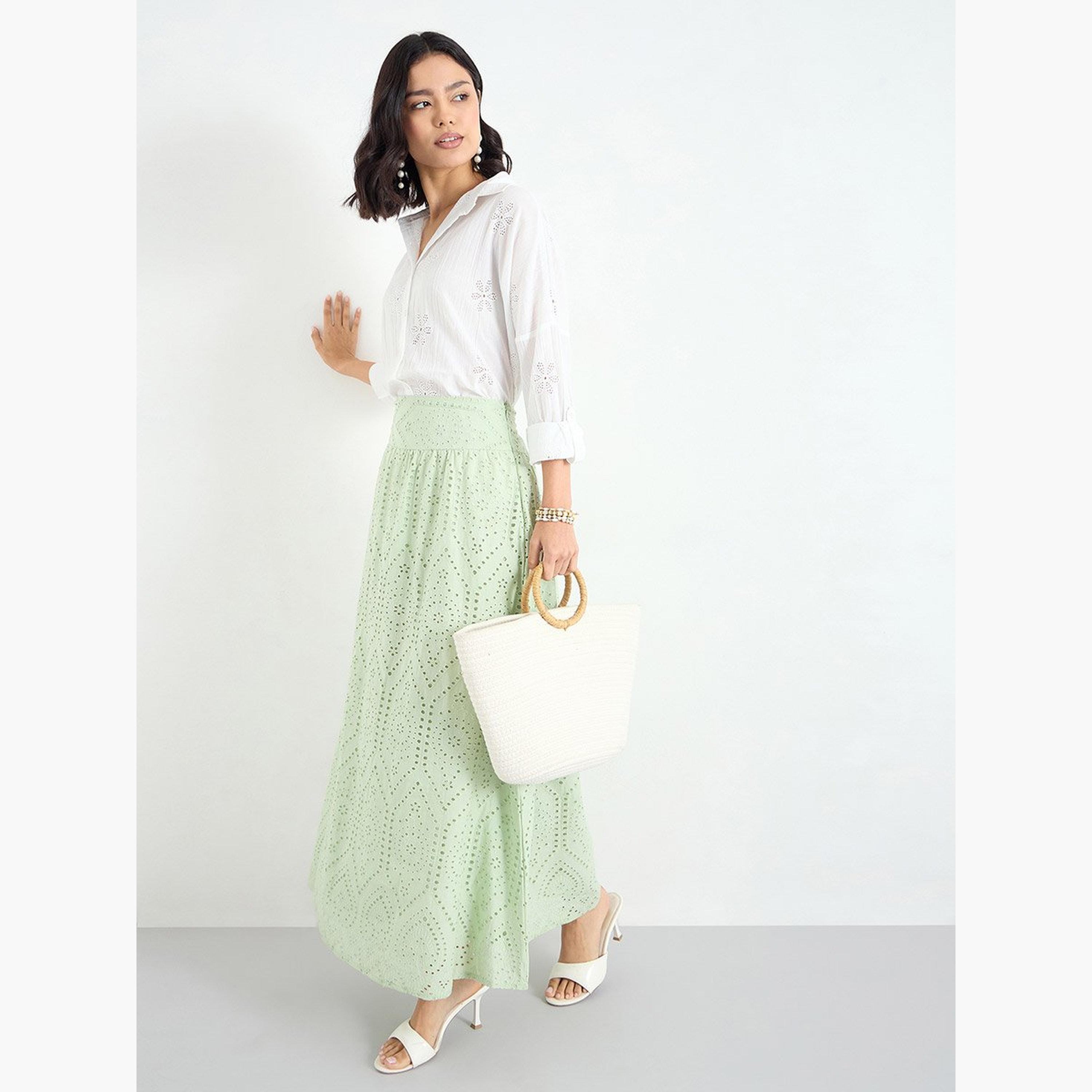 Styli White Broderie Oversized Shirt-women-clothing-shirtsandblouses-shirts-image-2