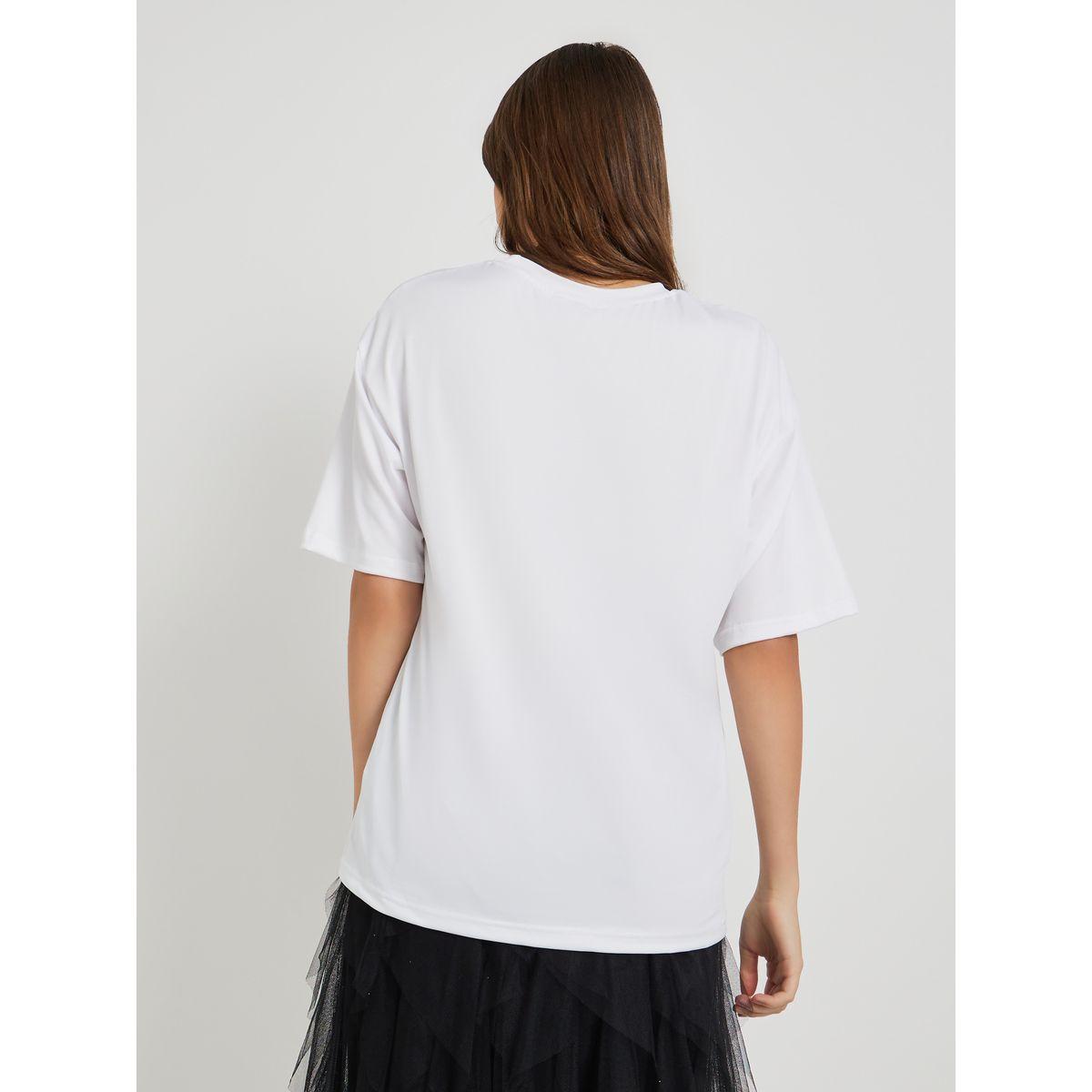 Styli Slogan Print Round Neck Oversized T-Shirt-women-clothing-tshirts-image-4
