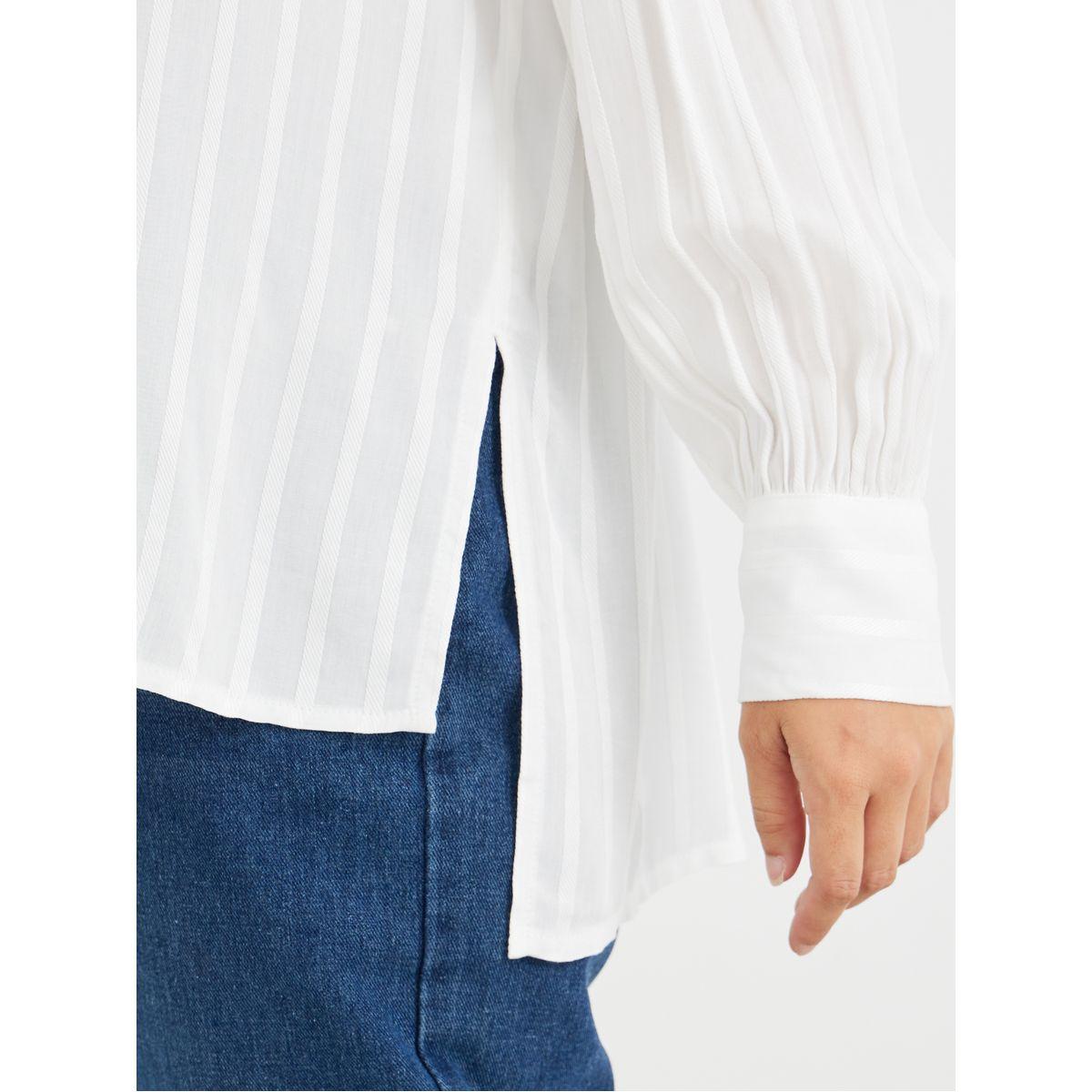 Styli Striped Long Sleeve Spread Collar Shirt-women-clothing-shirtsandblouses-shirts-image-4