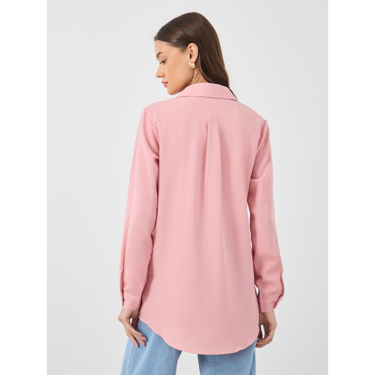بلوزة مُطرّزة بزهور مع ياقة سبريد-women-clothing-shirtsandblouses-shirts-image-4